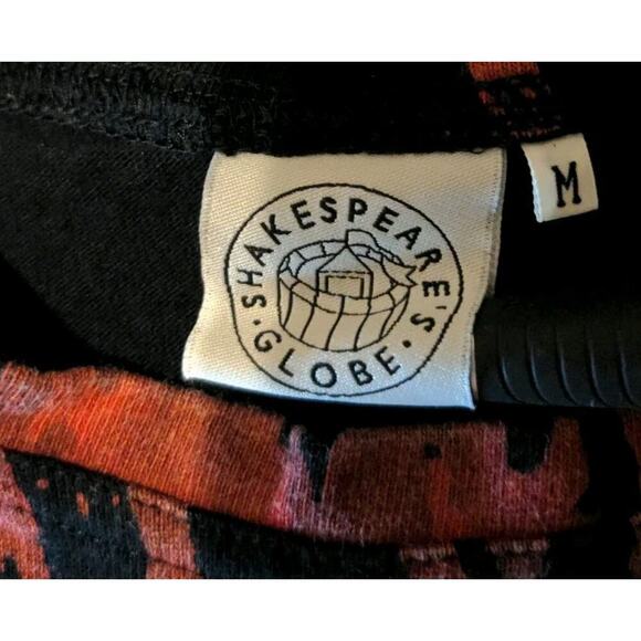 Shakespeare's Globe Theatre Macbeth Out Damned Spot T-Shirt Black Size Medium S - Picture 6 of 6